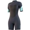 Mystic Brand Shorty 3/2mm Back zip Flatlock Women 2022, S, Night Blue