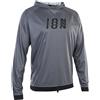 ION Wetshirt Hood LS men, 48/S, Argento