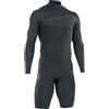 ION Seek Core 3/2 Shorty Long Sleeve Front Zip wetsuit man, 46/XS, Nero