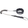 ION SUP Leash Core Coiled Knee, 10', Nero