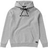 Mystic Icon Hood Sweat Light Grey Melee, M