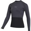 Mystic Lunar Long Sleeve Neoprene vest 2mm Women, M, Grigio scuro
