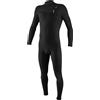 O'Neill Hyperfreak 5/4+ Chest Zip Black, LT