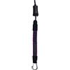 Mystic Kite Safety Leash Short, Purple / Grey
