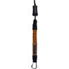 Mystic Kite Safety Leash Short, Black / Orange