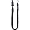 Mystic Kite Safety Leash Long, Black / Grey