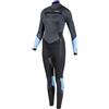 Prolimit Fire 5/3 Freezip DL GBS 2022, 34/XS, Black/DustyBlue/AcidPink
