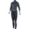 Prolimit Fire 4/3 Freezip DL GBS 2022, 38/MT, Black/Ash/IceBlue