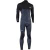 ION Seek Core 5/4 Back Zip wetsuit man Distorted Black, 98/MT
