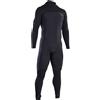 ION Seek Amp 5/4 Back Zip wetsuit man Black, 46/XS