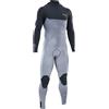 ION Seek Amp 4/3 Back Zip 2024 wetsuit man, 48/S, Tiedye LTD Grey