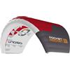 Ozone POCKET ROCKET Parawing, 3.6m, Deep Red/Carbon Grey/White
