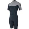 Neilpryde Rise Shorty 2/2 Back Zip 2024 wetsuit man, 48/S, Nero/Grigio