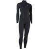 ION Element 4/3 Back Zip wetsuit women Black, 34/XS