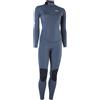 ION Element 4/3 Back Zip wetsuit women Steel Blue, 40/L
