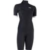 ION Element 2/2 Shorty Short Sleeve Back Zip women Black, 34/XS