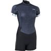 ION Amaze Shorty 2.5mm Short Sleeve Back Zip women Black, 34/XS