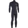 ION Element 3/2 Front Zip wetsuit men Black, 48/S