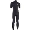 ION Element 2/2 Short Sleeve Front Zip men Black, 46/XS