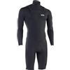 ION Element 2/2 Shorty Long Sleeve Front Zip men Black, 48/S