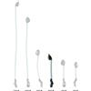 Foil Drive removable V2 motor cable, 20cm / 8"