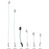 Foil Drive removable V2 motor cable, 25cm / 10"