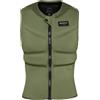 Mystic Star Impact Vest Front Zip Women Olive Green, L