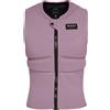 Mystic Star Impact Vest Front Zip Women Rosewood, L