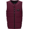 Mystic Star Impact Vest Front Zip Wake Oxblood Red, XL