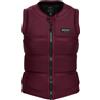 Mystic Star Impact Vest Front Zip Wake Women Oxblood Red, XS