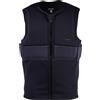 Prolimit Predator vest Half Padded Front Zip Black, S
