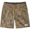 Patagonia M's Hydropeak Boardshorts - 18 in. Coastal Edge: Weathered Stone, 30