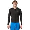 Patagonia M's Yulex Regulator Lite FZ Long Sleeve Top Black, L