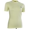 ION Rashguard SS women light yellow, 34/XS