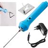 GBKDQQ Taglierina per polistirolo a filo caldo, 10 cm Taglierina elettrica per schiuma, Penna elettrica da taglio 100-240V, Penna da incisione termica per bordi di taglio, Utensile da incisione, Arte fai da