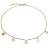 Lawellery Tile Paragraphen - Collana con ciondolo per giuristi e Acciaio inossidabile, colore: gold, cod. CBS0616-1