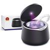 Sonic Dental Sonic Pro - Dispositivo per la pulizia dentale a ultrasuoni, 43 kHz, per protesi, paradenti, bretelle, testine per spazzolini, gioielli e tutti gli apparecchi dentali, idoneo per FSA/HSA (onice nero)