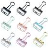 dordol 9pcs Fermacarte Cavi Morsetti, 9 Colori Fermagli Per Carta Cavo, Clip Cancelleria Ufficio, Clip Cartella, Clip Di Carta, Carta Colorata Fermacarte Per Casa E Scuola Clip Cancelleria Ufficio (51 mm)