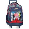 JOUMMA BAGS Graffity Of Spiderman Con Carrellino 2 Ruote 45 Cm