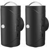 Hyunlai Lampada da parete LED intelligente con attivazione del movimento, con sfumatura di colore, lampada notturna wireless ricaricabile, dimmerabile, illuminazione per interni/esterni, per camera da
