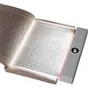 HOTUT Piatto LED Libro Lampada, LED Libro Pannello Luce, Lampada da Lettura per la Cura Degli Occhi, Lettura Lightwedge, Luce per Notturna, Bianco