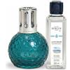 MAISON BERGER - Set Regalo Lampada Disco - Diffusore Catalitico Profumatore per la Casa a Scacchiera Rotonda con Ricarica 250 mL / 8,45 fl oz - Lampada Neutralizzante Odori - Prodotto in Francia