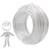 NBEADS 25m 3.0mm Filo Metallico Floreale, Filo di Alluminio per Artigianato Che realizza Scultura e modellazione