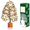 Crocon Tiger Eye Gemstone Money Tree Feng Shui Bonsai for Reiki Healing Chakra Stone Balancing Energy Generator Spiritual Meditation Home Interior Office Decor Size 10-12 Inch