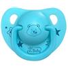 imbaby ciuccio glamour con copri tettarella 0-6m azzurro