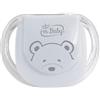 imbaby ciuccio eva-line con copri tettarella 0-6m grigio