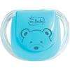 imbaby ciuccio eva-line con copri tettarella 6-18m azzurro