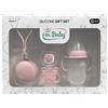 imbaby set in silicone 0m+ rosa