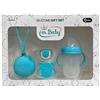 imbaby set in silicone 0m+ azzurro