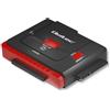 QOLTEC Adattatore hard disk Qoltec 50645 Usb 3.0 a IDE SATA III Nero-Rosso [AIQOLK000050645]